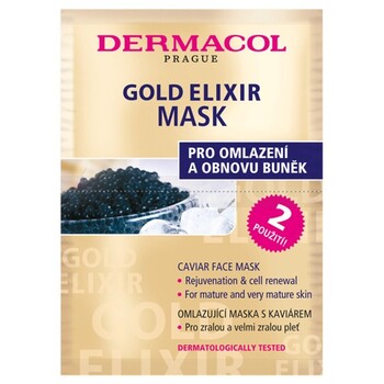 Gold Elixir Caviar Face Mask - Omladzujúca maska s kaviárom